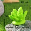 Musgo Micro-Paisagismo Criativo Suculenta Artificial Aglomerado de Grama Planta em Vaso Decoração de Jardinagem Acessórios de Enfeite DIY Peça de Exibição Mini