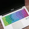 Para película de teclado de 14 pulgadas ASUS R417S F455 teclas de computadora portátil cóncavas y convexas cubierta impermeable A441N