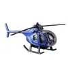 Fábrica 1:Modelo de Helicóptero de Liga 100 Escala Pequena Aeronave Helicóptero Armado Aeronave de Asa Rotativa Ornamento Brinquedo de Simulação