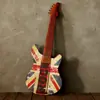 Pingente de Parede de Guitarra de Ferro Forjado Decorações Criativas de Parede Decorações para Casa Decorações de Parede de Bar Decorações de Parede de Café