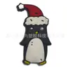 Amuletos para zapatos de muñeco de nieve navideño, Accesorios para zapatos tipo zueco de regalo de Navidad, Decoración de goma blanda de PVC Accesorios para DIY, Transfronterizo