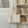 Bolsa de Ombro com Bolinhas Moda Coreana, Bolsa de Braço Casual Estilosa e Única, Bolsa Tote de Grande Capacidade para Trabalho e Deslocamento, Bolsa Feminina
