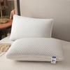 Nuevo Núcleo de Almohada Verano Frijol Fresco Seda de Hielo Almohada para el Cuello Individual Dormitorio Borde de Malla Transpirable Estéreo Suave Almohada Alta