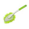 Mango de chenilla antideslizante Cepillo triangular Cepillo pequeño para limpieza de coches y del hogar, Cepillo doméstico para eliminar el polvo del coche, Cabezal de cepillo especial rascador de agua