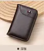 Carteira Curta Masculina com Múltiplos Porta-Cartões, Nova Carteira Casual da Moda para Jovens, Estilo Horizontal com 80% de Desconto, Carteira Simples de Couro Macio
