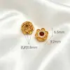 Retenção de Cor Alta Método Antigo Areia Dourada Diamante Incrustado em Ouro Contas Espaçadoras com Contas Pingente Solto DIY Manual Pulseira Pingente de Franja Acessórios