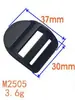 Mercadorias de fábrica fivela de olho fivela trapezoidal curva ajuste de alça de mochila fivela de quatro barras fivela de escada plana fivela de ajuste de plástico