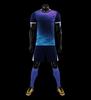 Atacado rápido impresso adulto futebol jersey manga curta uniforme de futebol terno meninos e meninas uniforme da equipe de treinamento de competição