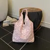 Bolsa de Tela Linda de Dibujos Animados Transfronteriza para Mujer 2026 Verano Nueva Tendencia Fresca Moderna Bolso de Hombro para Viajes