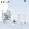 En Stock Botella de Plástico PP de 300 ml en Forma de Cápsula para Mascarilla Facial Probiótica Sin Enjuague, Tarro para Mascarilla Reutilizable, Tarro de Almacenamiento Personalización