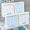 Nuevo Calendario de Escritorio Mini Corbatín 2026 Dibujos Animados Lindos Calendario de Tarjeta de Chequeo Calendario Lunar Decoración de Escritorio Pequeño Adorno