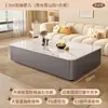 Mueble de TV tipo crema para sala de estar, adecuado para apartamentos pequeños, nuevo modelo 2026, juego de mesa de centro y mueble de TV de alta gama de pie