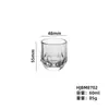 Juego de Vasos Pequeños Transparentes para Licor en Stock, Vasos de Chupito para Bar, Vasos para Licor, Vasos Tipo Bala, Venta al Por Mayor con Impresión de Logo