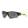 Óculos de Sol de Ciclismo Outdoor Estilo Novo Europeu e Americano para Homens e Mulheres, Óculos de Sol para Dirigir com Meio Aro à Prova de Vento para Bicicleta Esportiva