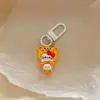 Llavero Colgante de Gato Kt de Dibujos Animados Colgante de Corazón de Niña Linda Accesorios para Mochila Escolar de Estudiante Mejor Amiga Pequeño Regalo