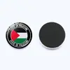 Adesivo de geladeira bandeira Palestina vidro cristal Palestina patch magnético macio quadro branco produto pequeno 25mm