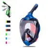 Máscara facial transfronteiriça Snorkel de mergulho Venda quente transfronteiriça Máscara de mergulho de corpo inteiro