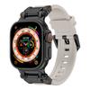 Adecuado para Apple Watch 9 10 11 Explorer Correa de Acero Inoxidable TPU Pulsera iWatch Ultra 49mm