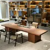 Nuevo Juego de Mesa de Té y Sillas de Madera Maciza China 2026 Modelo Nuevo Sala de Estar del Hogar Oficina Mesa de Té Simple Moderna Mesa para Preparar Té