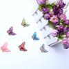 Parches de Tela Bordados a Computadora con Bordado de Mariposa Pequeña Estilo Chino, Adecuados para Decoración de Hanfu y Cheongsam, Parches para Ropa