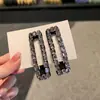 Pinza para el Cabello de Zirconia Estilo Retro Otoño e Invierno, Pinza Exquisita y de Alta Gama para Flequillo Lateral, Accesorio Versátil para el Cabello Diario