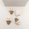 Mini biscoito cartoon picolé garrafa comida e brincar acessórios de resina DIY capa de celular joia adorno de cabeça material de adesivo para geladeira