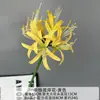 Cenário de Arranjo de Flores Artificiais Amarelas Rosas Falsas Arranjo de Flores Estilo Floresta de Casamento Flores Adereços Decorativos