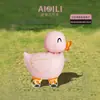 Novo Balão Animal com Rodas para Caminhar Decoração de Festa de Aniversário Infantil Adereços Barraca de Mercado Noturno Brinquedo ao Ar Livre Balão