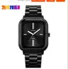 Reloj SKMEI Time Beauty de estilo sencillo para hombre, de cuarzo cuadrado, con ambiente empresarial, ideal para estudiantes transfronterizos.