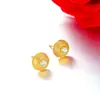 Brincos Redondos Geométricos Cravejados com Diamantes Xuping Jewelry para Mulheres, Design de Nicho, Estilo Personalizado, Brincos da Moda em Liga de Cobre de Luxo Leve