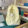 Mochila de Grande Capacidade para o Dia a Dia para Meninas 2026 Novo Estilo Mochila Escolar Estilo Faculdade para Alunos do Ensino Fundamental Bolsa Versátil para Computador