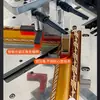 Máquina de Pregagem Pneumática Totalmente Automática para Cantos de Compensado CNC Máquina de Pregagem de Estrutura para Marcenaria Máquina de Pregagem de Cantos para Porta-Retratos Inteligente Máquina de Corte de Cantos de Precisão