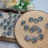 Caja de aguamarina natural Joyería Diseño Diy Joyería