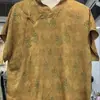 Estilo Chino Nuevo Estilo Chino Calabaza Chaleco Suave Vestido Jacquard Botón de Moda Camisa Tela Cheongsam