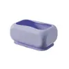 Caja de Pañuelos Creativa de Silicona con Ventosa para Baño Sala de Estar Caja de Pañuelos Desplegable Almacenamiento sin Taladro para Cocina Hogar Montado en Pared