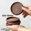 Funda de Cojín para Trípode de Bambú con Estante para Platos y Cuencos Posavasos de Madera para Cocina Posavasos de Madera para Escritorio Taza para Verduras Calientes Tetera