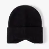 Otoño e invierno Nuevo gorro de punto para mujer de algodón cachemir moda Joker gorro de lana para hombre protección cálida para las orejas al aire libre fabricantes venta al por mayor