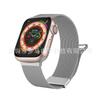 Para Apple Watch AppleWatch Correa Milanés Magnética Dual de Acero Inoxidable iwatch8765/Ultra