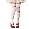 Medias Altas Manchadas de Sangre Halloween Temu Calcetines de Terciopelo Altos JK Calcetines Altos para Mujer Accesorios de Disfraz de Hueso Calabaza