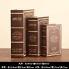 Libros Falsos Retro, Estanterías de Estilo Europeo para Estudio, Decoraciones para Sala de Estar, Decoraciones Suaves, Accesorios para Fotografía, Cajas de Libros