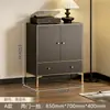 Gabinete de Almacenamiento Aparador de Acero para Sala de Estar Dormitorio Pasillo del Hogar Gabinete de Almacenamiento de Bocadillos y Juguetes Integrado de Lujo Ligero Montado en Pared