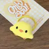 Lindo Lazo Amarillo para el Cabello de Pollito, Adorable Herramienta para Peinar el Cabello, Cuerda Negra para el Cabello, Elástico para el Cabello, Cola de Caballo, Lindo Accesorio para el Cabello