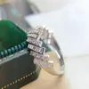 EBay Europa y Estados Unidos transfronterizo nuevo moda nicho anillo de compromiso anillo de novia femenino pulsera r6779