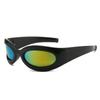 Nuevas Gafas de Sol Futuristas de Moda Europea y Americana Ins Personalizadas Avant-garde Hip-Hop Sesión de Fotos Callejera Gafas de Sol Resistentes a los Rayos UV