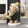 Alcancía Grande con Forma de Oso, Nuevo Modelo 2026 de Alemania, Solo Depósitos Sin Retiros, Decoración de Piso para Sala de Estar, Junto al Mueble de TV, Sofá