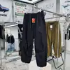 Textura Seersucker, Resistente a Rayones, Resistente al Desgaste, Repelente al Agua, Secado Rápido, Transpirables, Pantalones Casuales para Exteriores, Pantalones de Paracaidista Unisex de Corte Holgado