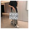 Bolsa Tote Pintura a Óleo Estilo Chinês Feltro Modelo Novo 2026 Bolsa de Feltro Direto do Fabricante Grande Capacidade Bolsa de Feltro Estampada para o Dia a Dia