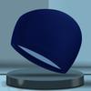 Gorro de Natación de Tela de Color Sólido Nuevo Que No Aprieta la Cabeza, Cómodo Gorro de Natación de Moda para Aguas Termales, Venta al por Mayor Universal para Adultos, Hombres, Mujeres y Niños
