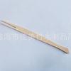 Garfos de Bambu Frutados de Cor Sólida, Espetos de Bambu Criativos, Garfos Angulados Carbonizados, Palitos de Madeira para Sobremesa e Frutas, Garfos de Dois Dentes, Garfos de Três Dentes