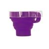 Suministro directo de fábrica Vaso de agua de silicona Vaso de agua portátil Vaso de agua plegable deportivo Vaso de agua de silicona retráctil para viajes al aire libre